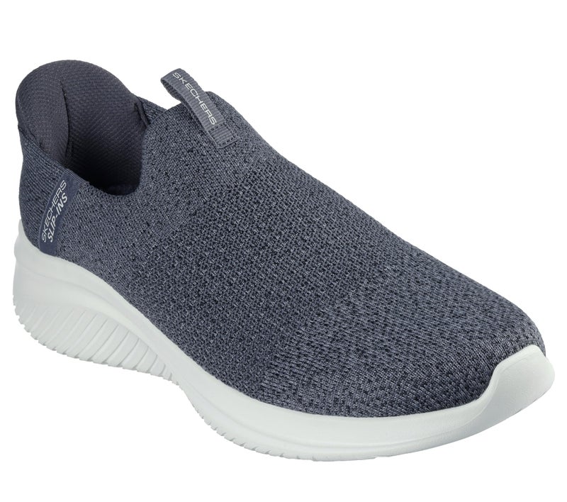 Skechers Men Ultra Flex 3.0 - NEZZO Charcoal Slip INS Casual Sneakers - Image 4