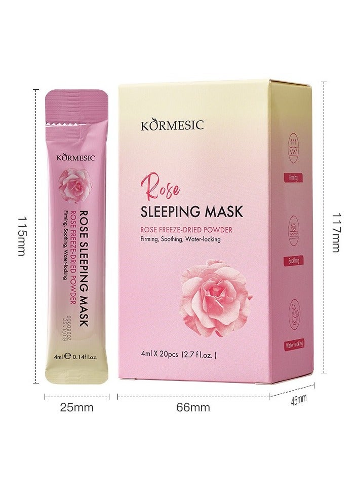 Kormesic قناع النوم الوردي 4 مل × 20-تنشيط بين عشية وضحاها - Image 1