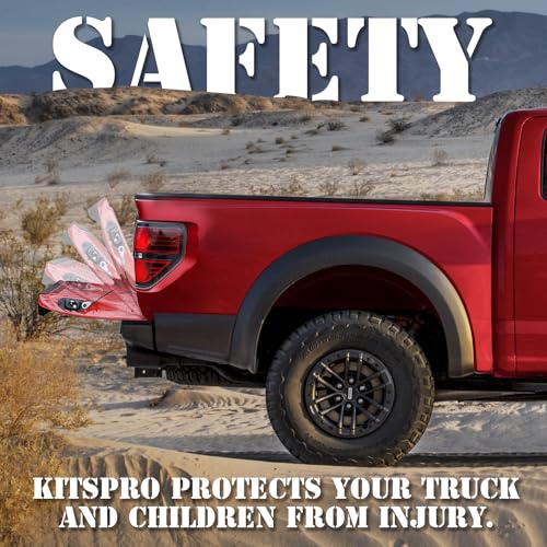 KitsPro Truck Tailgate Assist for Chevy Silverado and GMC Sierra 1500 2500 3000 Non-Classic Models 2007-2018 and 2500 3500 HD 2019 Truck Accessories Tailgate Damping Strut, Pack of 1 - Image 2