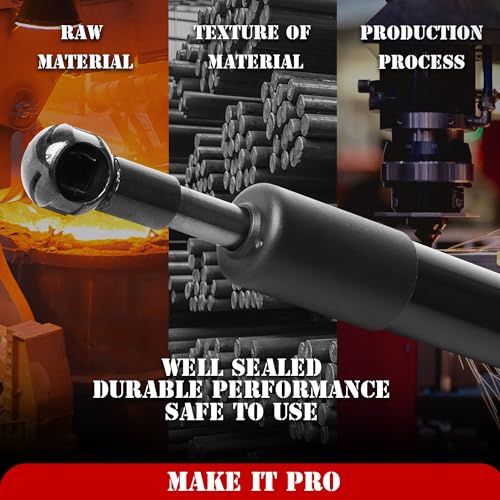 KitsPro Truck Tailgate Assist for Chevy Silverado and GMC Sierra 1500 2500 3000 Non-Classic Models 2007-2018 and 2500 3500 HD 2019 Truck Accessories Tailgate Damping Strut, Pack of 1 - Image 5