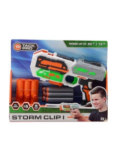 TACK PRO Tack Pro Storm Clip I with 3 Round Clip and 6 Darts, 20 cm 