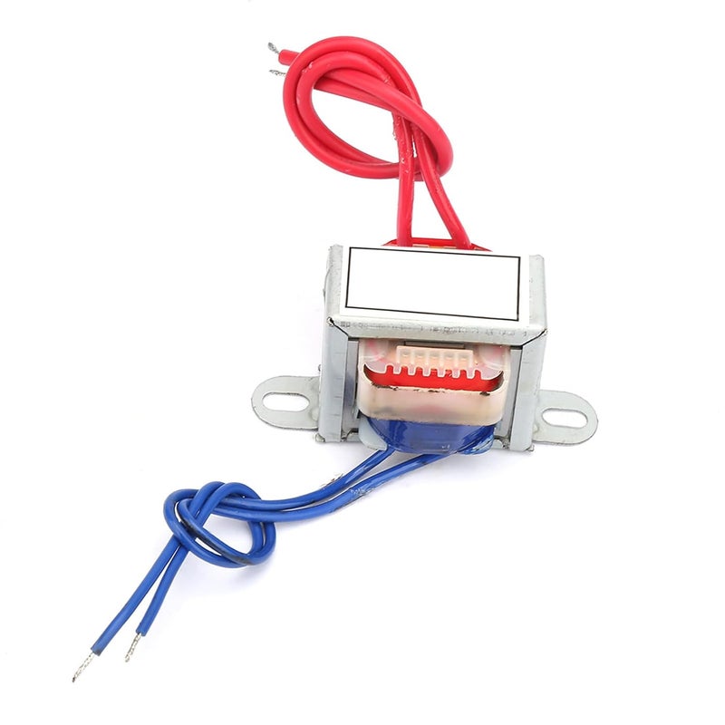 AC Power Transformer 2W 220V to 12V / 24V Output Voltage Flame Retardant Nylon Core - Reliable Copper Wire Coil, Vacuum Varnish Insulation for Electronics and Use (12V) - Image 2