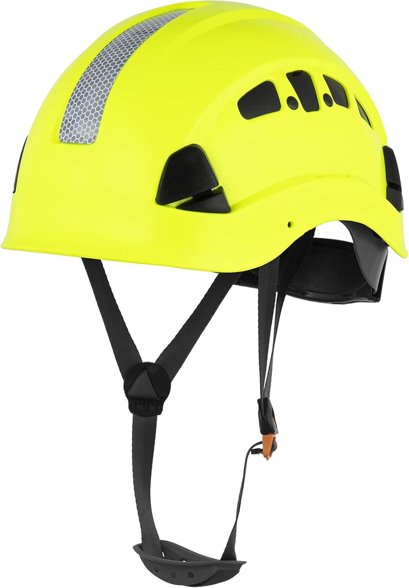 Defender Safety H1-CH Safety Helmet Hard Hat ANSI Z89.1 (Safety Yellow) - Image 1