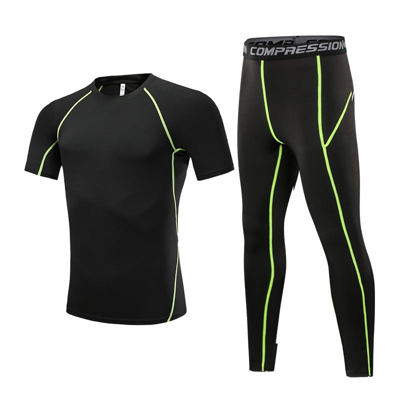 Kids' Tight-Fit Training Suit for Autumn/Winter - Basketball Base Layer, Long-Sleeve Quick-Dry Sports Outfit