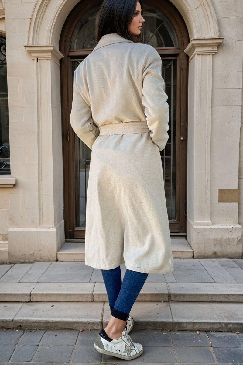 Weshaya Coat Women Ecru - Image 2