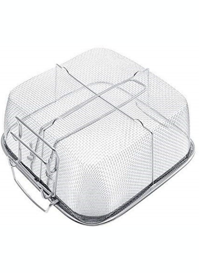 A TO Z Square Fryer 24x24 cm, with Detachable Handle – Perfect for Frying and Sautéing, Easy Storage and Cleaning, Durable and Heat-Resistant Design  - Image 4
