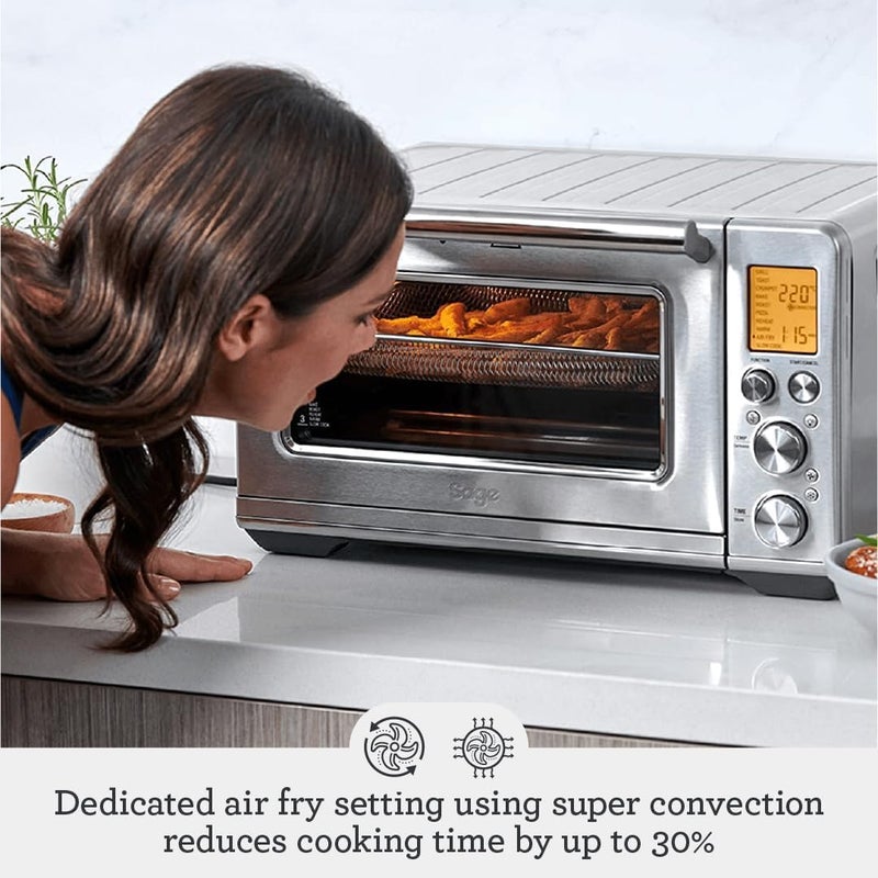 Sage - The Smart Oven Air Fryer - Toasts, Grills, Bakes, Roasts, Airfries, Reheats and Slow Cooks, Brushed Stainless Steel - KSA Version, 2 Year Manufacturer Warranty - Image 5