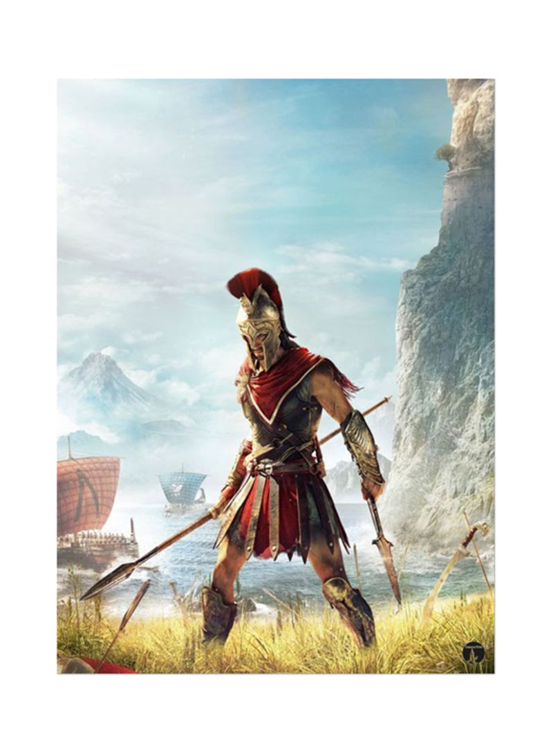 RKN The Video Game Assassin's Creed Mouse Pad Blue/Brown