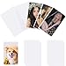Monigte 100 Pcs photocard Sleeves 57x88mm Ultra Clear and Thick Sleeves Idol Photo Cards Protector Trading Cards Shield Cover - Image 3
