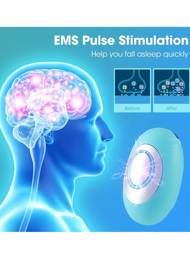 SYOSI Handheld Sleep Aid, EMS Microcurrent Device Insomnia Relief Tool Anxiety Relief Gadget Electronic Sleep Enhancer Relaxation Pulse Device Mental Stress Reliever for Sleep Improvement - Image 5