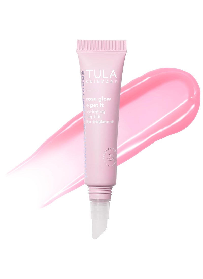 TULA TULA Skin Care Lip Treatment Balm  Peptides Hyaluronic Acid  Vitamin E deeply Nourish  Hydrate lips 028 oz 