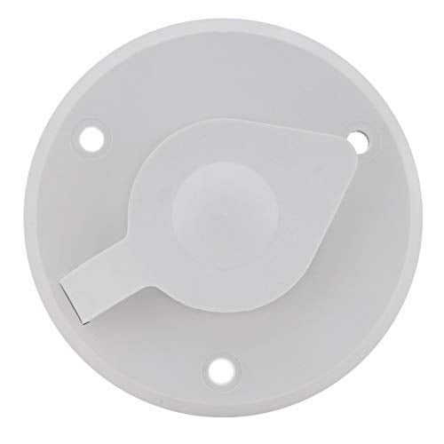 RecPro RV Cable TV Plate | Coaxial Cable Connector | Black or White Option | 1 or 2 Option (White, 1 Outlet) - Image 2