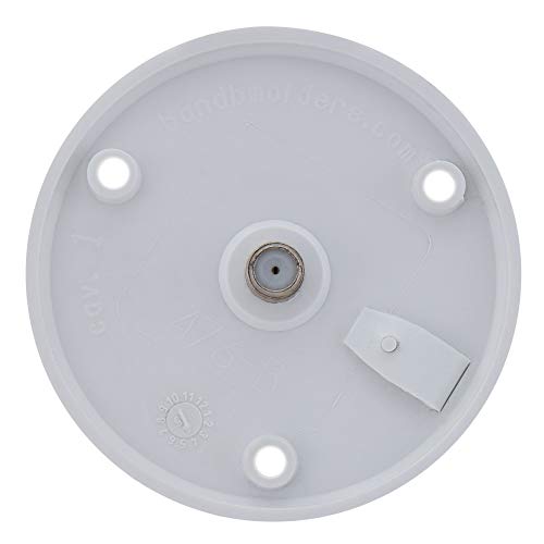 RecPro RV Cable TV Plate | Coaxial Cable Connector | Black or White Option | 1 or 2 Option (White, 1 Outlet) - Image 3