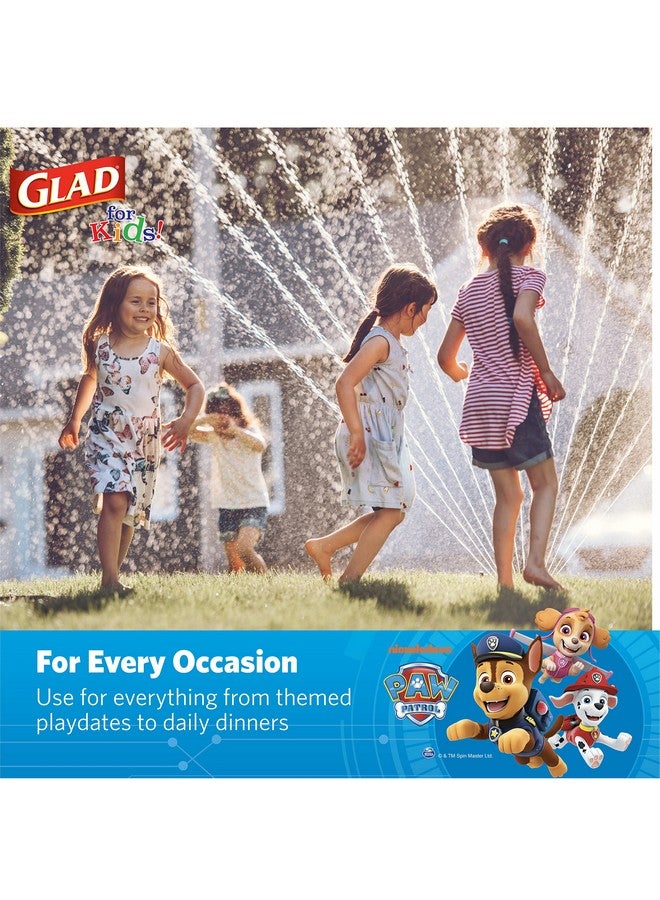 Glad for Kids Paw Patrol Paper Plates, 20 Count, 8.5 Inches | Microwavable Disposable Plates for Kids, All Occasions - Image 4