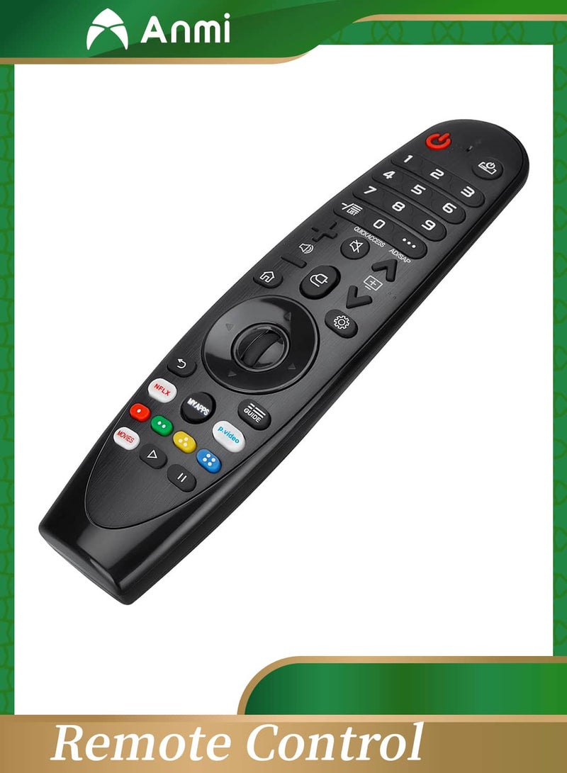 Anmi Replacement Remote Control – With Magic Wheel Function, Compatible with LG AN-MR20GA, AN-MR19BA, AN-MR18BA (No Voice Function)