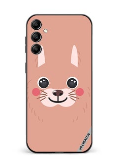 VR CREATIVE Protective Case Cover For Samsung Galaxy M14 Lama Cartoon Face Design Multicolour  - Image 1