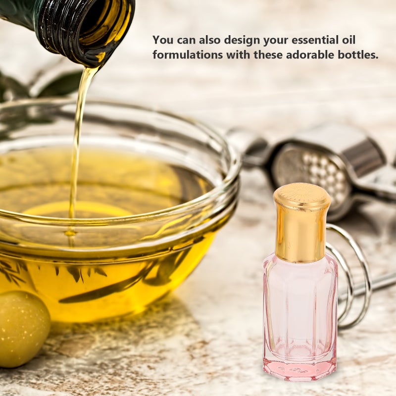 🍳 زجاجات الزيت العطري مع موزع زجاجي للاستخدام في التأمل سعة مللي لتر - Image 1