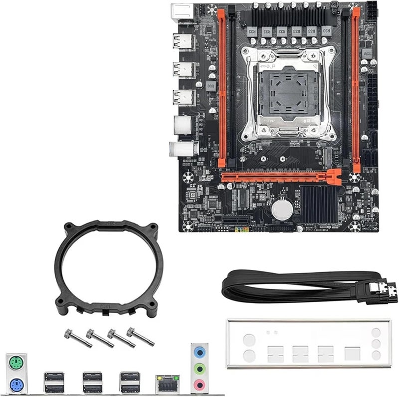 Compatible for MOUGOL X99 Desktop Gaming Motherboard Bundle, Intel Xeon E5 2680 V4, DDR4 8Gx2 2133MHz Dual Channel ECC RAM, M.2 NVME Support(Motherboard+CPU) - Image 3