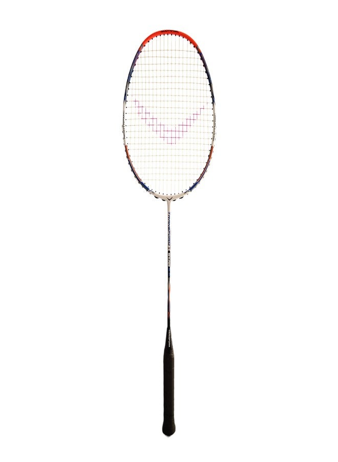 vickytransform Vicky Transform 2.0 Badminton Racket Max Tension 28 Lbs for Advanced Level Ideal for Senior & Junior Players Durable Material (Orange) - Image 1