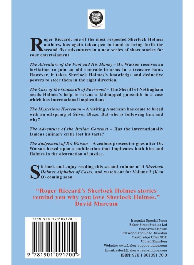 A Sherlock Holmes Alphabet of Cases: Volume 2 (F to J)  - Image 2