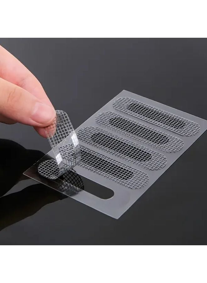 49pcs Heavy Duty Self Adhesive Window Door Screen Repair Patches Insect Proof Mesh Kit - Image 3
