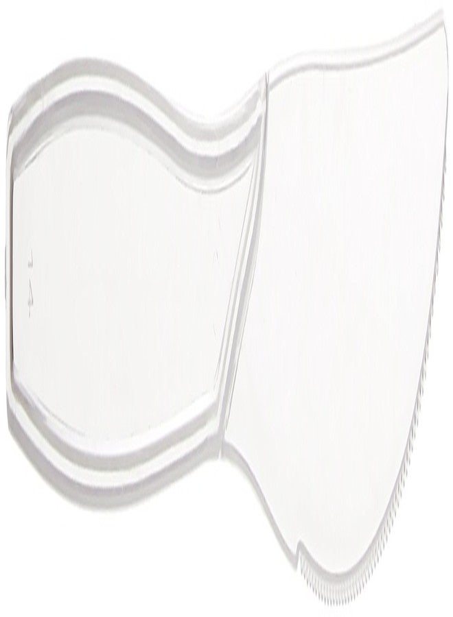 Fineline Settings 100-Piece Extra Heavy Cutlery Knives, Clear