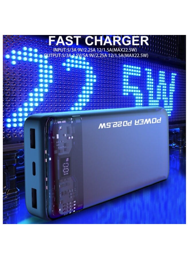 WUW Power Bank 20000mAh PD22.5W 2USB+Type-C  - Image 4