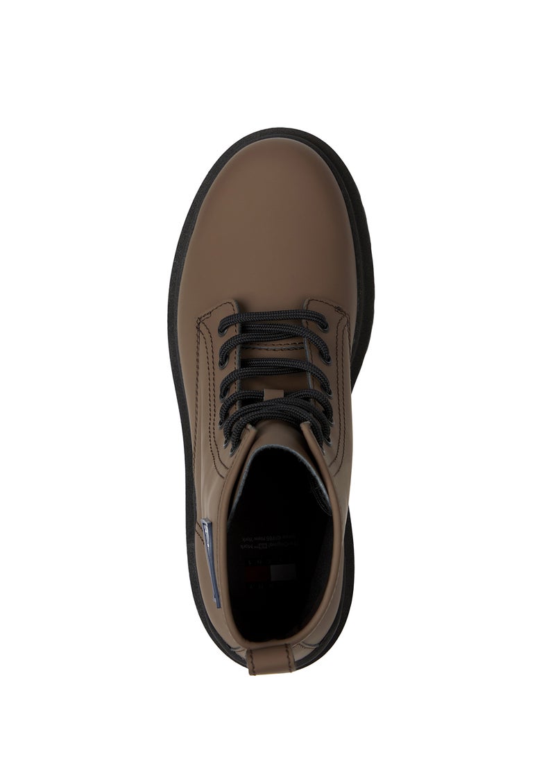 TOMMY JEANS TJM  LEATHER  LACE UP BOOT - Image 4