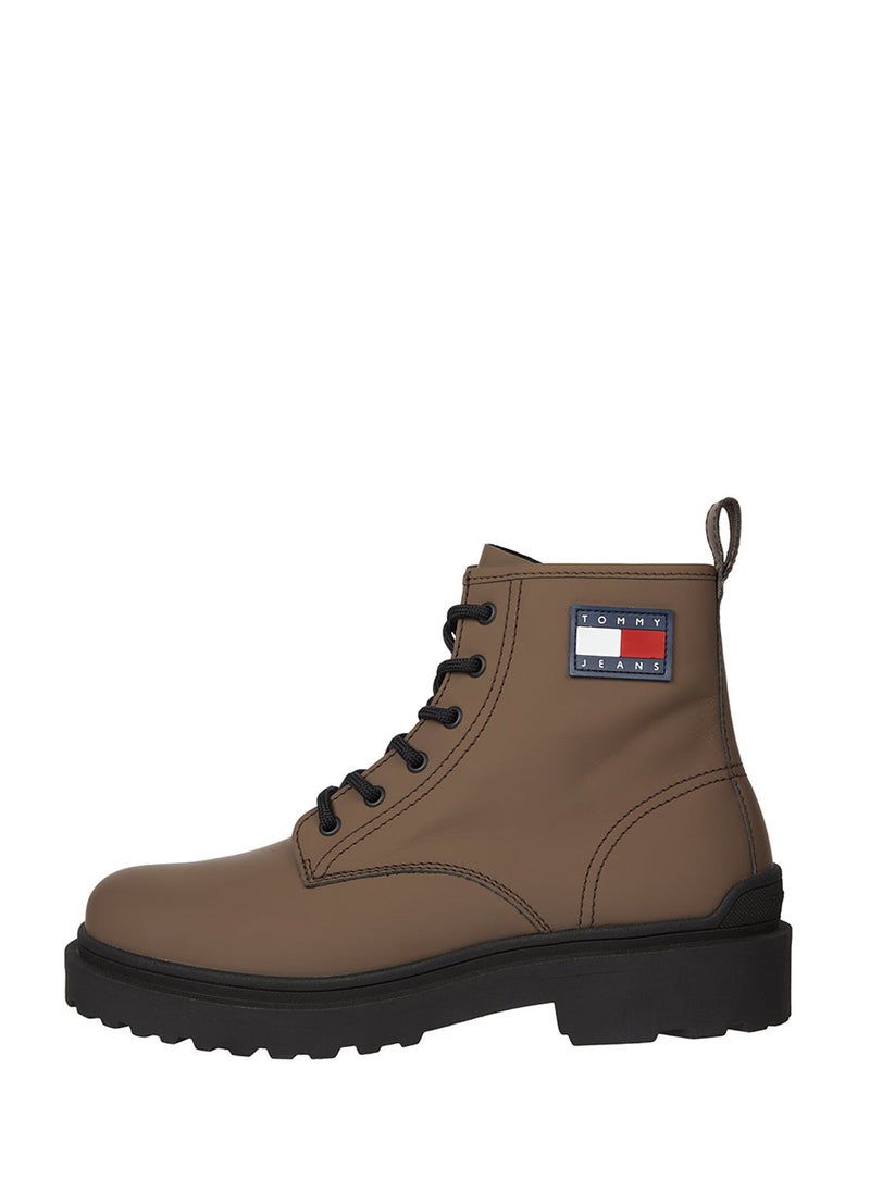 TOMMY JEANS TJM  LEATHER  LACE UP BOOT - Image 2