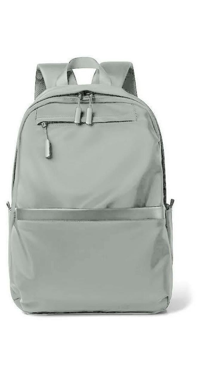 HIGH LINE STORE Waterproof Backpack with Modern Design, Durable Material, Large Capacity, and Multiple Compartments - Grey