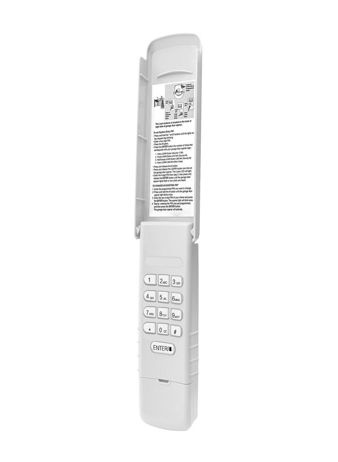 ASONPAO لوحة مفاتيح واحدة لفتح باب المرآب العالمي LiftMaster Chamberlain Craftsman 877MAX 877LM، مع ضمان لمدة 3 سنوات. - Image 1