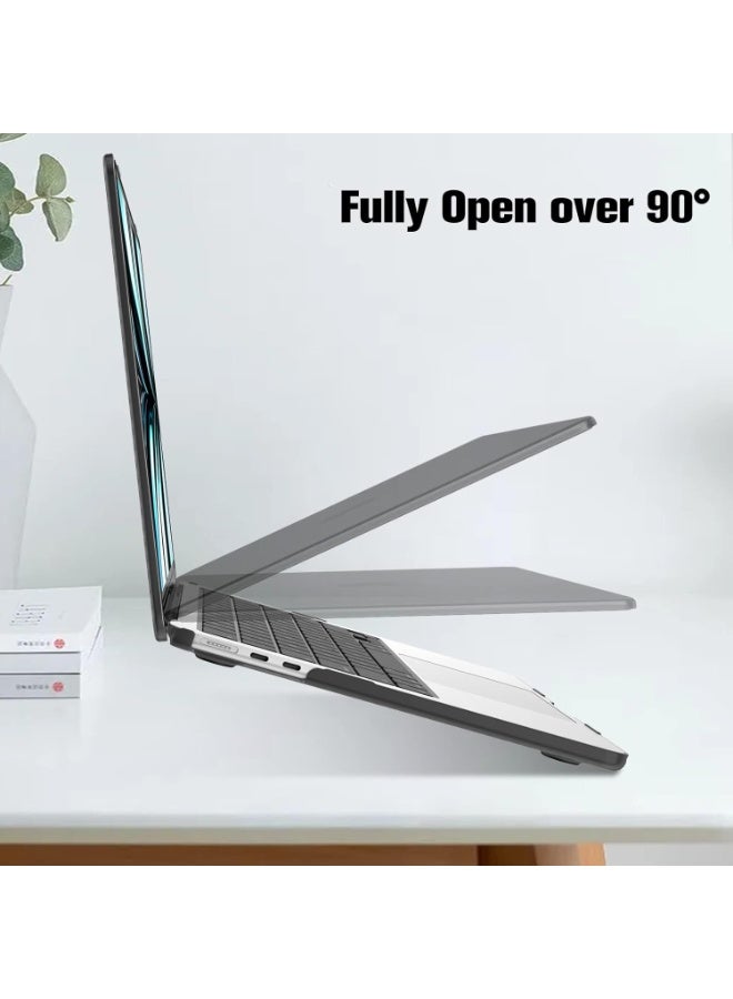 Compatible MacBook Air 13 Inch Case (2018 / 2019 / 2020 / 2021 / 2022, A2337 / M1 / A2179 / A1932) – Touch ID Plastic Hard Shell Cover, Carbon Fiber Protective Case for MacBook Air 13.3 Inch - Image 5