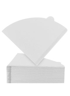 Generic Coffee Filters, Size 02 Cone Natural Paper Filters, 100 Count 2-4 Cup, For Pour Over and Drip Coffee Maker (White V02)  - Image 1