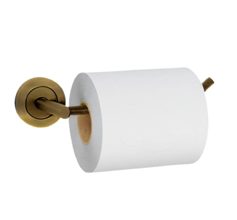 FOLX FBA18 Wall Mount Toilet Tissue/Napkin Paper Roll Holder for Bathroom, Kitchen Tissue Roll Stand, 304 Grade Stainless Steel, Home and Bathroom Accessories (1, Antique) - Image 3