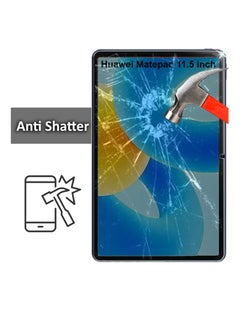 NAFCO Huawei Matepad 11.5 inch Tempered Glass Screen Protector – High Transparency, Delicate Touch, Anti-Explosion, Smooth Arc Edges, Easy Installation, Screen Protector for Huawei Matepad 11.5 inch  - Image 3