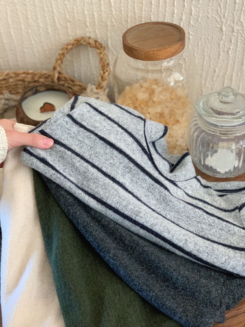 Bujiatang Children'S Sanding Backing Shirt Boys' Half-Turtleneck Inner Backing Stripe T Girls' Long Sleeve Backing - Image 5