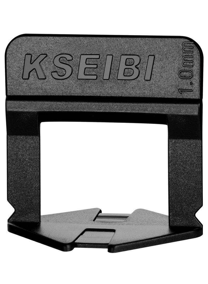 KSEIBI Tile Leveling System, Plastic, Ideal for larger or heavier tile and stone, prevents the tile from moving during the installation, Floor and Wall Tile Installation, Tile Projects, Quick and Efficient - Image 1