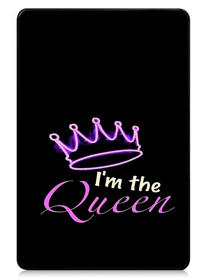 Theodor Protective Flip Case For Xiaomi Pad 7 & Xiaomi Pad 7 Pro With Trifold Stand Auto Wake Sleep Shockproof Cover - I Am The Queen - Image 1