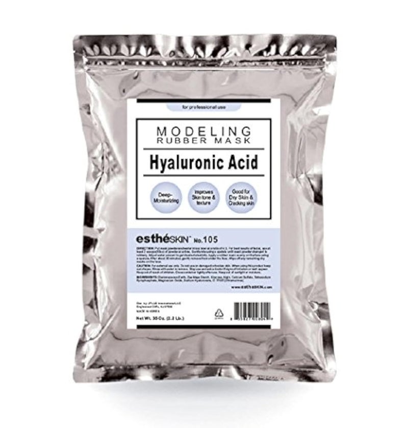 estheSKIN No.105 Hyaluronic Acid Modeling Rubber Mask for professional use, 35 Oz. - Image 1