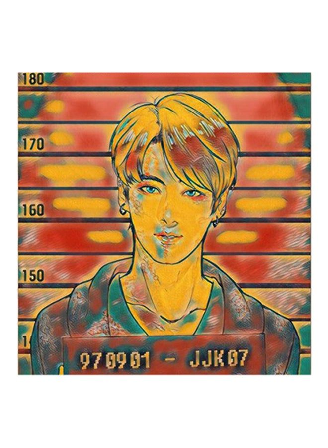 RYN BTS MDF Wall Art Multicolour - Image 1