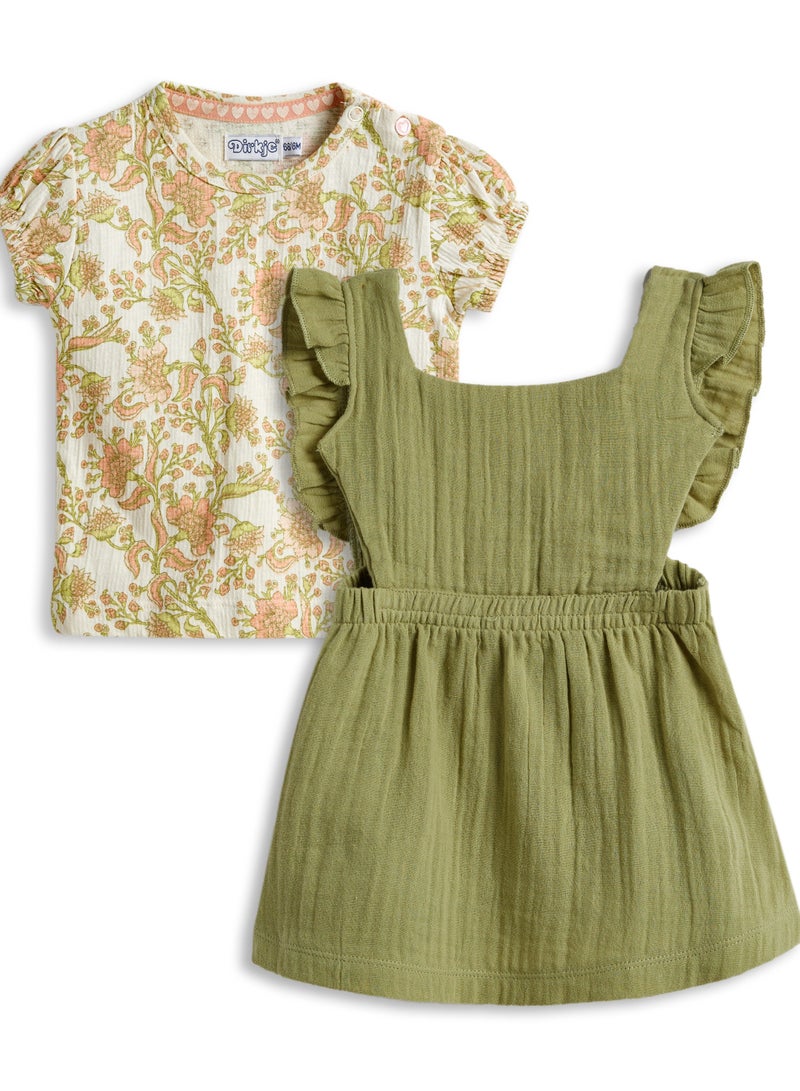 Dirkje Ruffle dress & T-Shirt - Image 1