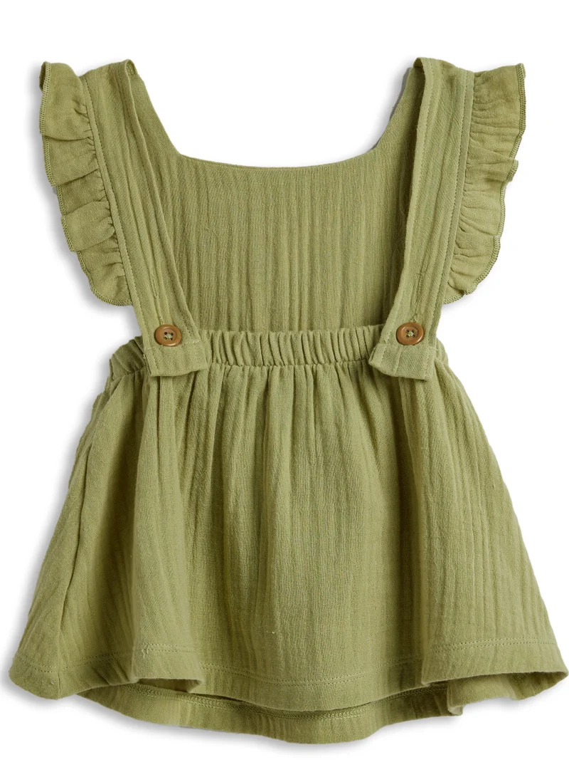 Dirkje Dirkje Ruffle dress & T-Shirt