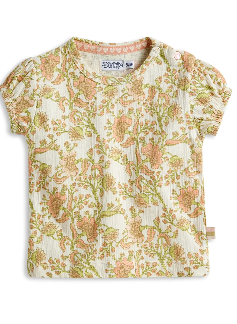 Dirkje Dirkje Ruffle dress & T-Shirt