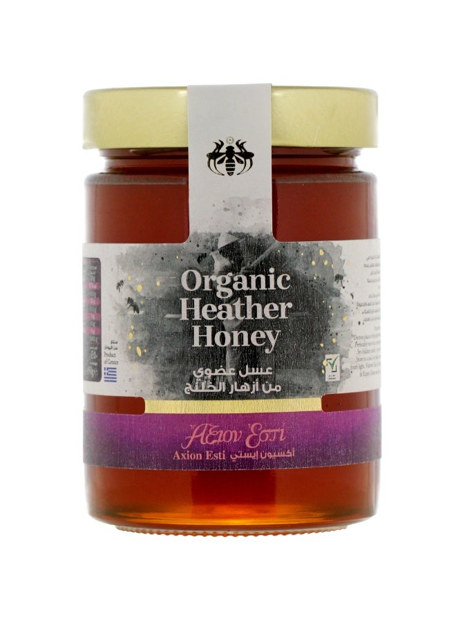 Axion Esti Organic Heather Honey 450g | Raw Greek Heather Honey | Premium Organic Honey - Image 1