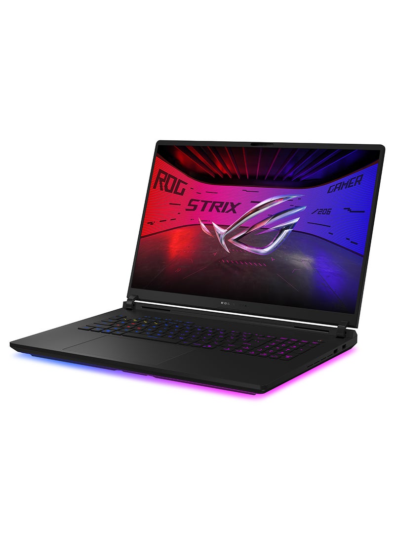 أسوس لابتوب ROG Strix SCAR 18 (2025) بشاشة 18 بوصة، مع معالج Core Ultra 9 275HX/ذاكرة RAM سعة 64GB/قرص صلب سعة 2TB + 2TB SSD/بطاقة رسومات NVIDIA GeForce RTX 5090 بسعة 24GB/نظام Windows 11 Home - Image 3