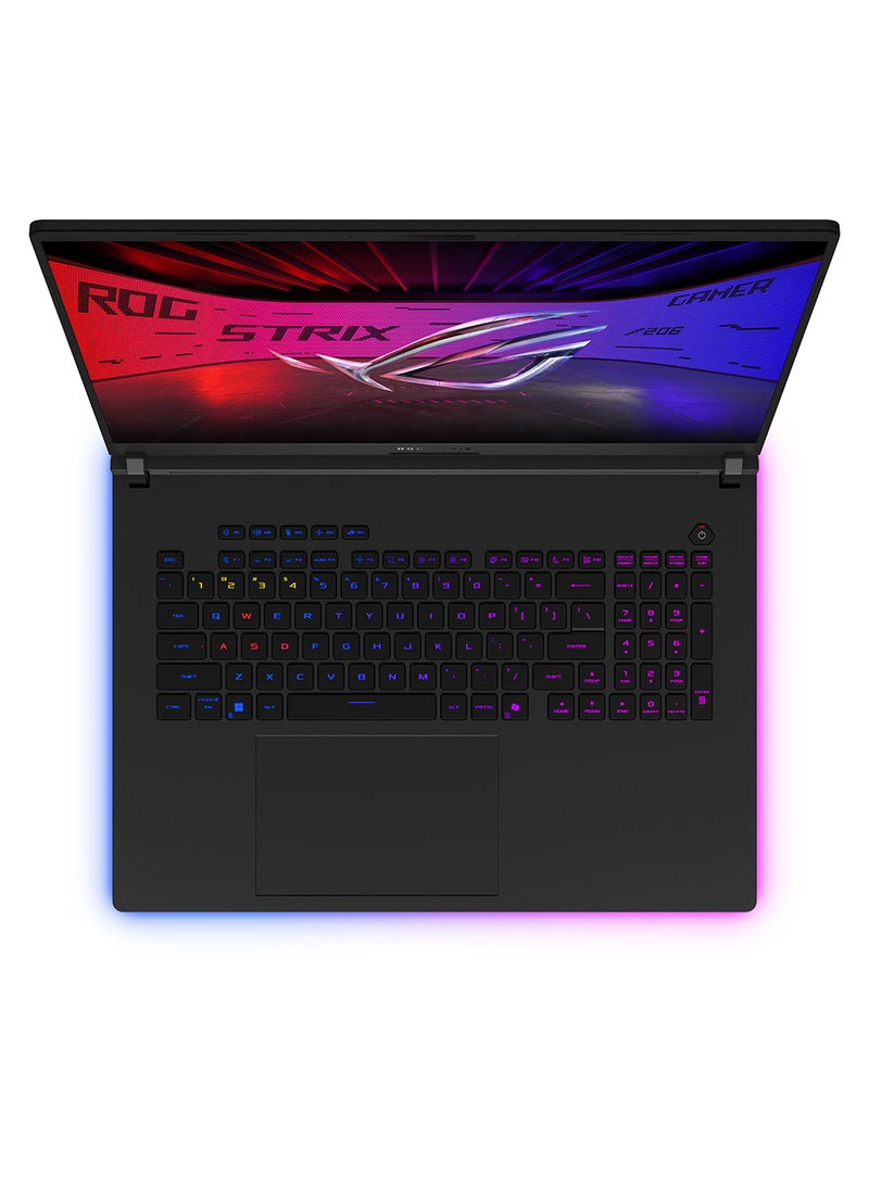 أسوس لابتوب ROG Strix SCAR 18 (2025) بشاشة 18 بوصة، مع معالج Core Ultra 9 275HX/ذاكرة RAM سعة 64GB/قرص صلب سعة 2TB + 2TB SSD/بطاقة رسومات NVIDIA GeForce RTX 5090 بسعة 24GB/نظام Windows 11 Home - Image 2