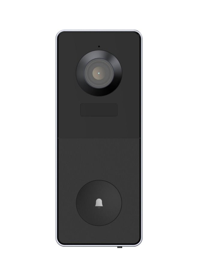 ARENTI Outdoor Battery Powered Doorbell - 2K Wi-Fi Video - x1 Wireless Chime - Black - Image 1