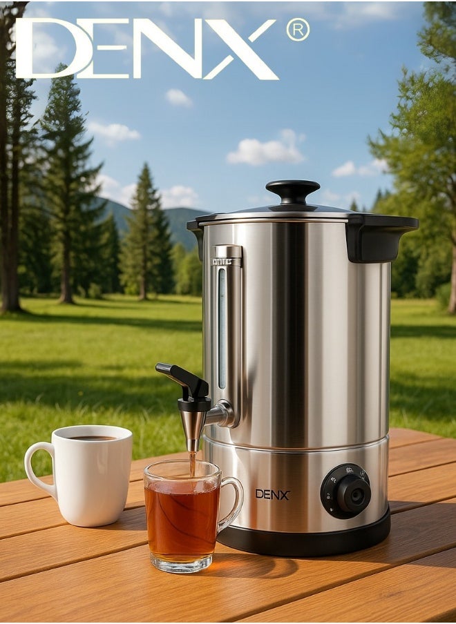 Denx Electric Water Boiler Dx3406 – 10L Large Capacity Stainless Steel Double Wall Kettle, 1800W Fast Heating With Auto Shut-Off & Safety Features – Ideal For Homes, Offices & Events - Image 5