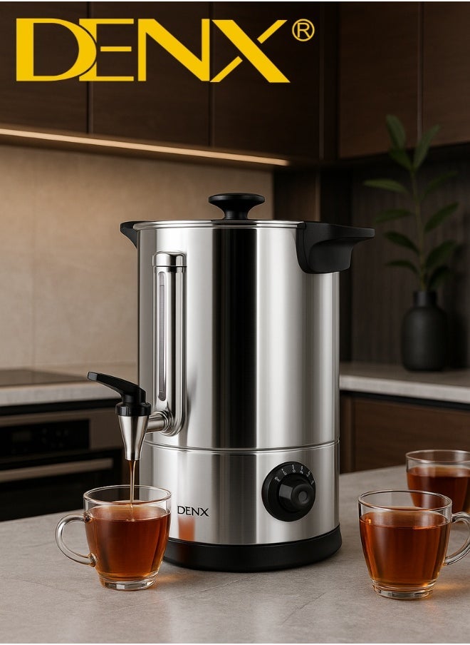 Denx Electric Water Boiler Dx3406 – 10L Large Capacity Stainless Steel Double Wall Kettle, 1800W Fast Heating With Auto Shut-Off & Safety Features – Ideal For Homes, Offices & Events - Image 3