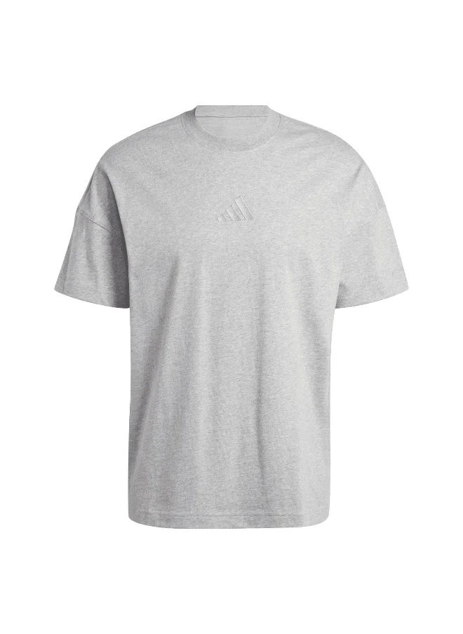 اديداس Adidas M A Szn T Grey Training T-Shirts For Men Xs